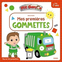 Le camion-poubelle: mes premières gommettes