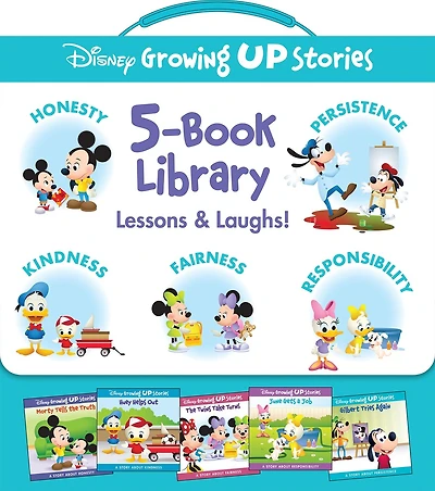 DISNEY GROWING UP STORIES 5BK LIBRARY LE