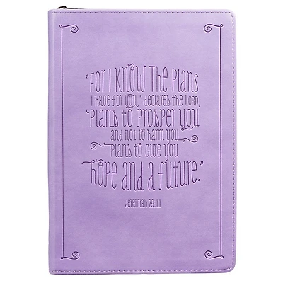 Journal Classic Zip Purple Jer. 29:11