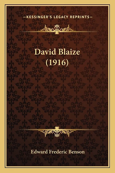 David Blaize (1916)