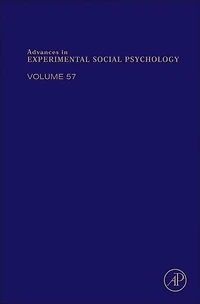 Advances Experimental Social Psychology