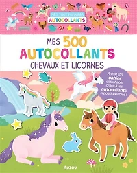 500 autocollants chevaux et licornes: 500 autocollants chevaux et licornes