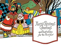 Golden Memories Christmas Correspondence Card Packs: Carrollers
