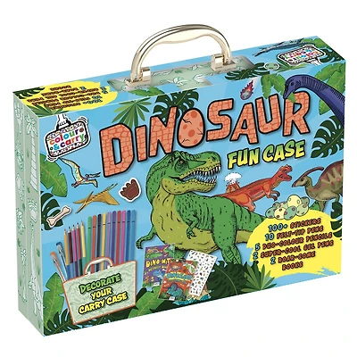 COLOUR & CARRY ACTIVITY KIT 7 DINOSAUR F