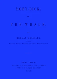 Moby Dick: Blue Lined Journal