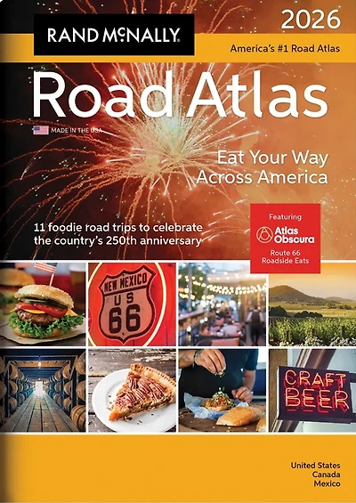 Canada US Mexico Rand McNally Road Atlas