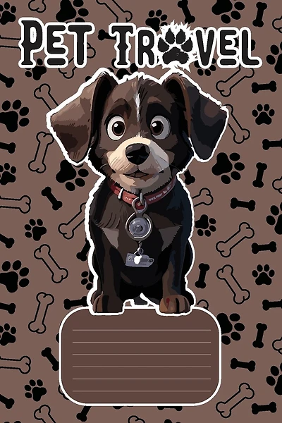 The PET TRAVEL Passport & Medical Record, for Pet Health and Travel 4x6: Animal Health & Vaccine Record Book