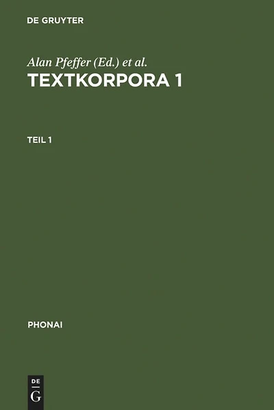 Textkorpora 1: Grunddeutsch. Texte der gesprochenen deutschen Gegenwartssprache. Überregionale Umgangssprache aus der Bundesrepublik Deutschland, der DDR, Österreich und der Schweiz