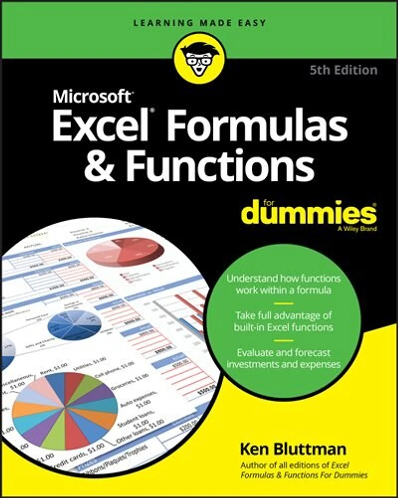 Microsoft 365 Excel Formulas & Functions For Dummies
