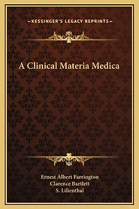 A Clinical Materia Medica
