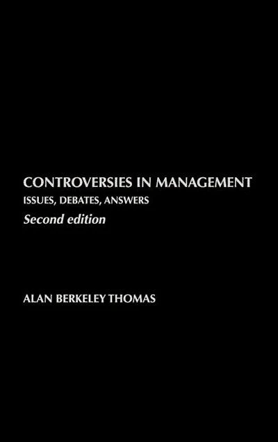 Controversies Management: Issues, Debates, Answers