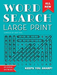 Word Search Large Print (Orange): Play Twists and Challenges
