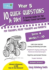 Lizard Learning 10 Quick Questions A Day Year 5 Term 4