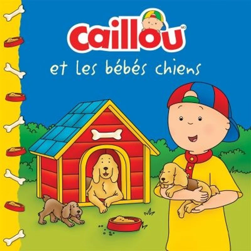 Caillou et les bébés chiens: À l'intérieur : Jeu de dominos 28 pièces