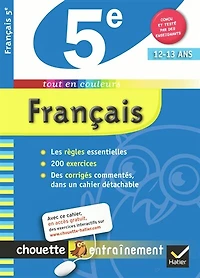 Français 5e, 12-13 ans: conforme au programme