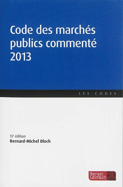 Code de la commande publique commenté 2018