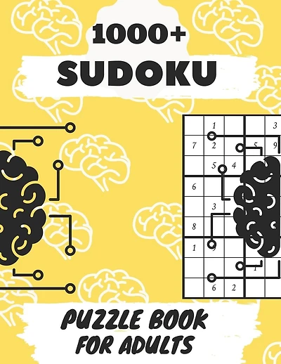 +1000 Sudoku Puzzle Book For Adults: Medium To Hard sudoku Puzzles books, Sudoku Brain Game, Sudoku Puzzles, Sudoku Puzzles For Adults