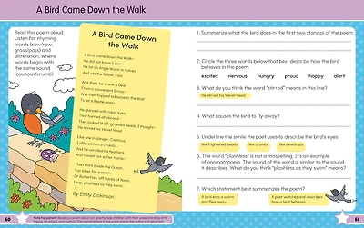 4th Grade BIG Workbook: All Subjects for Kids 9 - 10 includes 220+ Activities, Math, Reading Comprehension, Vocabulary and Language Arts, Writing, Math Skills, Algebra, Fractions, Geometry and More!
