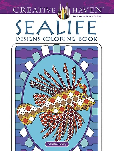 Creative Haven Sealife Designs Coloring Book