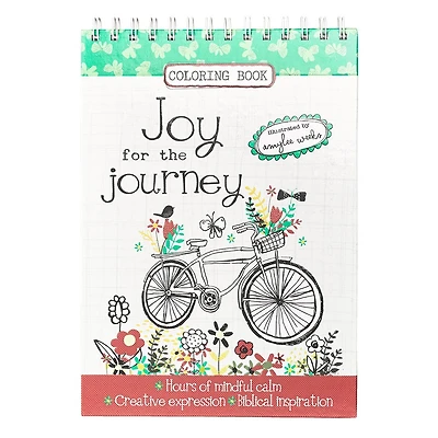 Coloring Book Wirebound Joy for the Journey