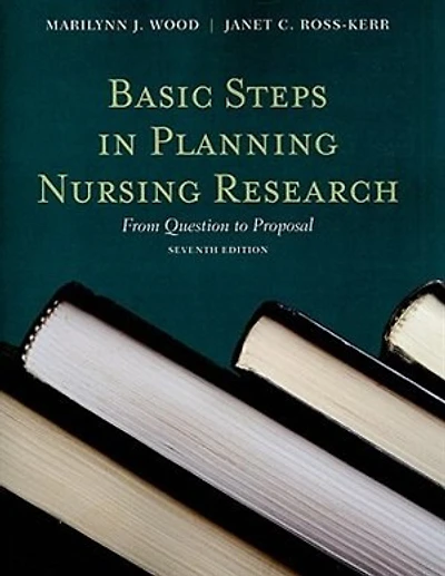 Basic Steps In Planning Nursing Research: From Question to Proposal