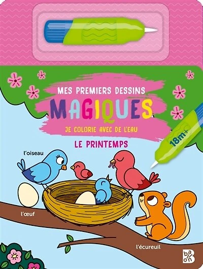 Mes premiers dessins magiques: Le printemps