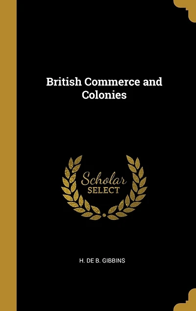 British Commerce and Colonies