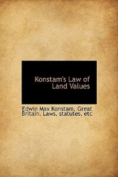 Konstam's Law of Land Values