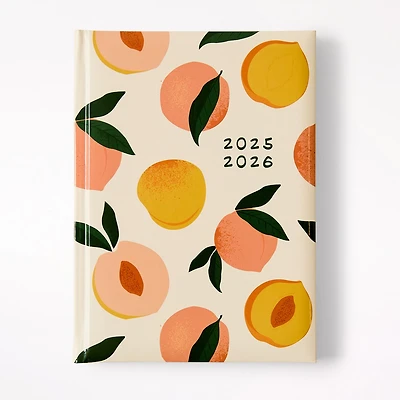 2025-2026 12 Month Medium Planner, Peaches