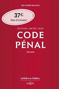 Code pénal 2027, annoté
