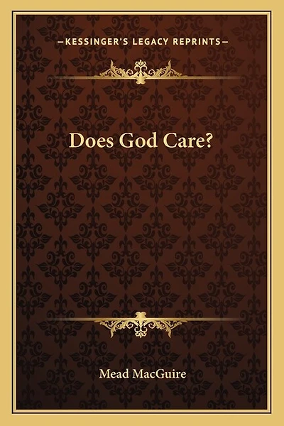 Does God Care?