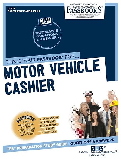 Motor Vehicle Cashier (C-1722): Passbooks Study Guide