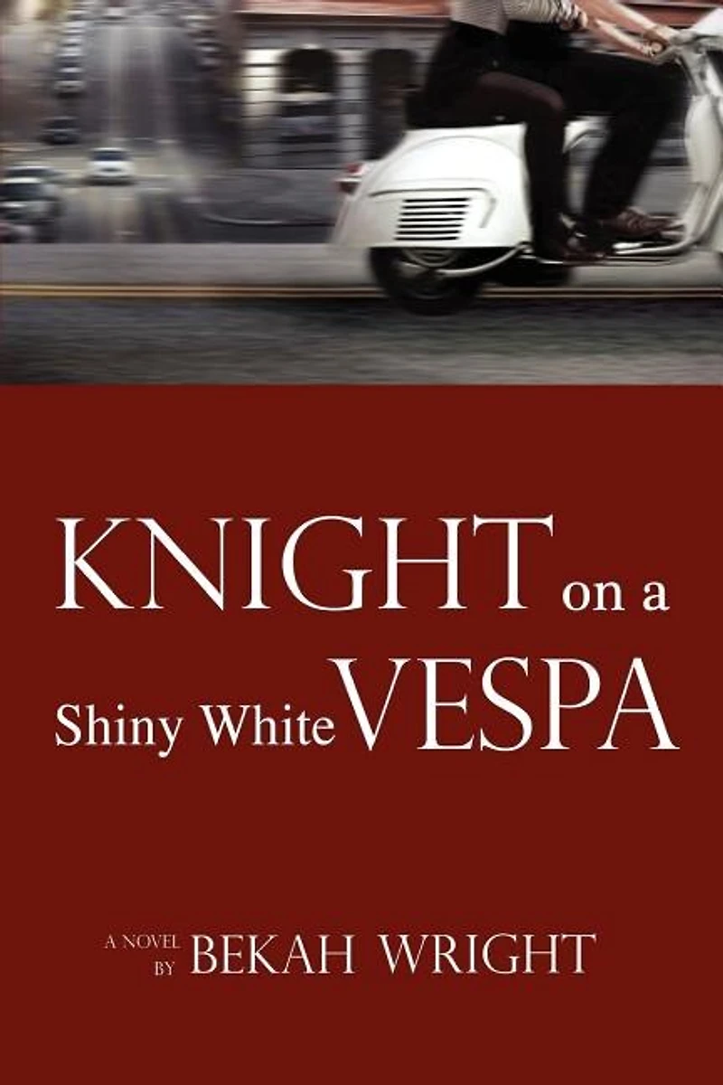 Knight on a Shiny White Vespa