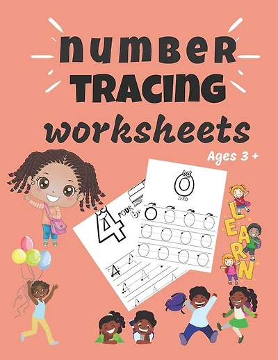 number tracing worksheets Ages 3+: trace numbers practice workbook for preschoolers, kindergarten and kids ages 3-5,100 pages, (math activity book), learn number from 0 to 20. the easy maths for kids