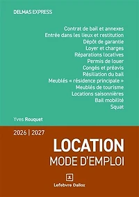 Location, mode d'emploi: 2026-2027