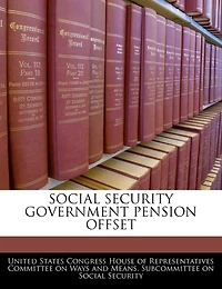 Social Security Government Pension Offset