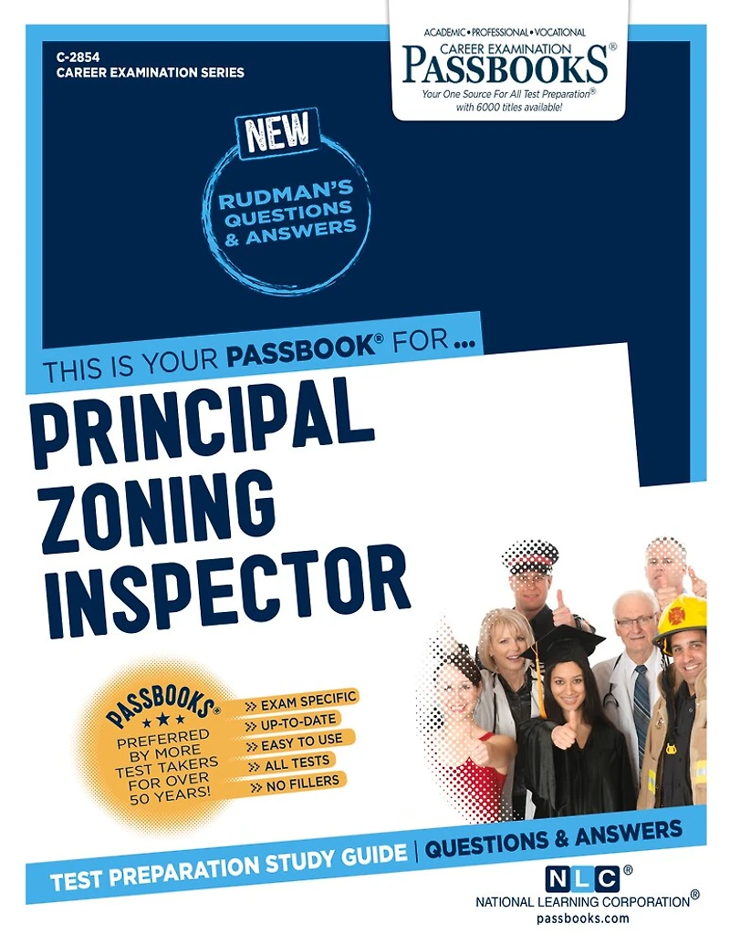 Principal Zoning Inspector (C-2854): Passbooks Study Guide
