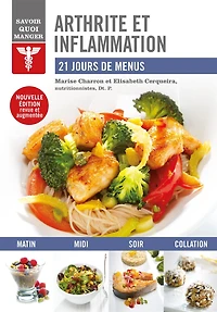 Arthrite et inflammation: 21 jours de menus