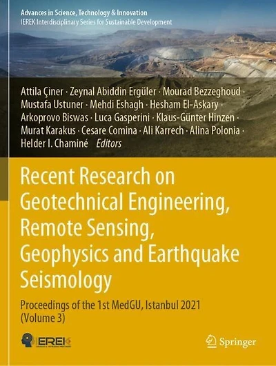 Recent Research on Geotechnical Engineering, Remote Sensing, Geophysics and Earthquake Seismology: Proceedings of the 1st MedGU, Istanbul 2021 (Volume 3)