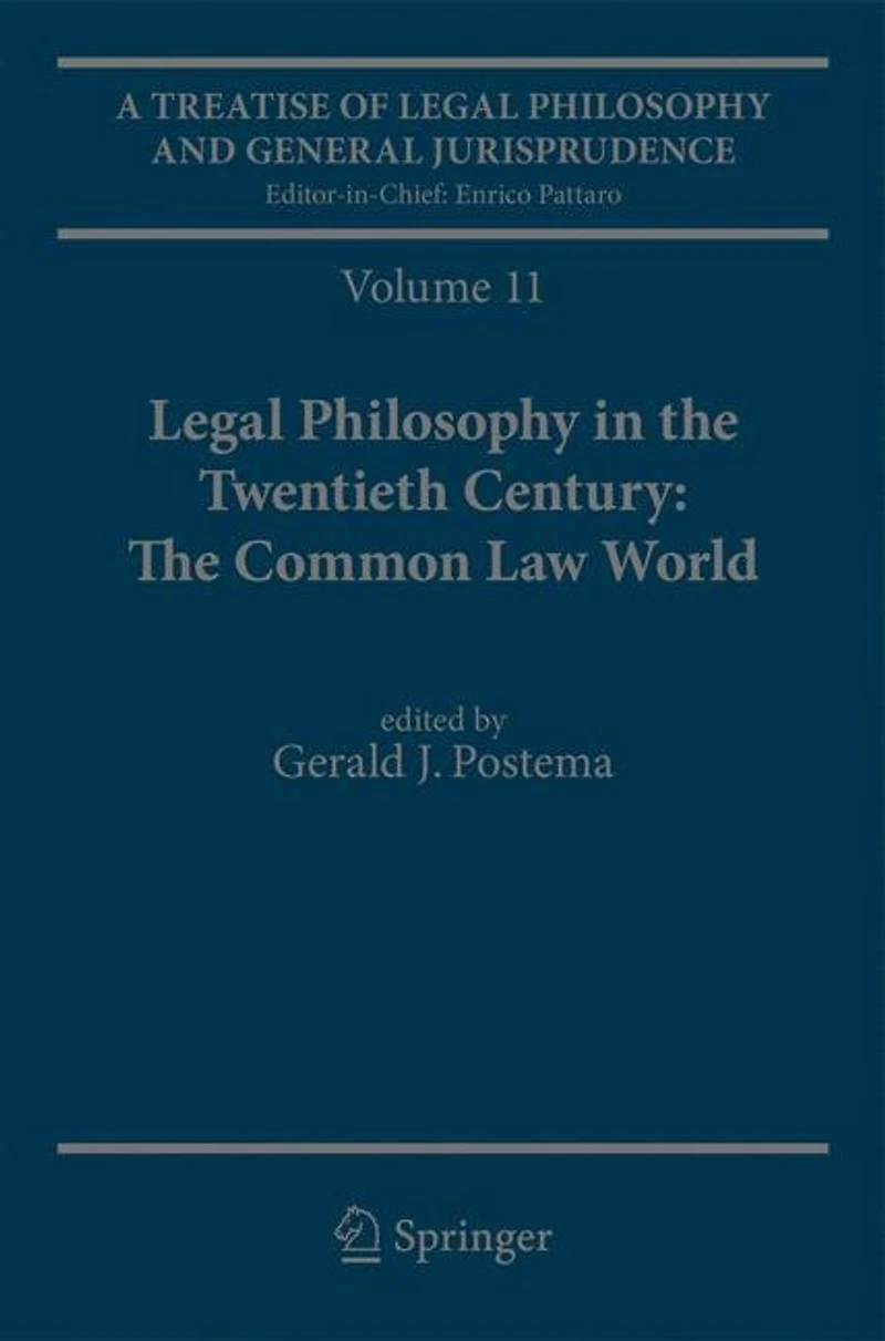 A Treatise of Legal Philosophy and General Jurisprudence: Volume 11: The Twentieth Century: Common Law World