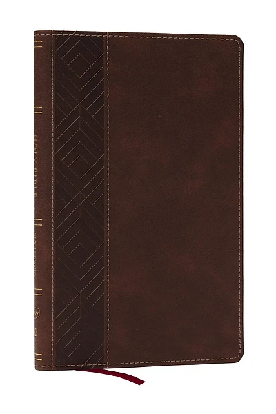 KJV, Personal New Testament, Brown Leathersoft, Red Letter, Comfort Print