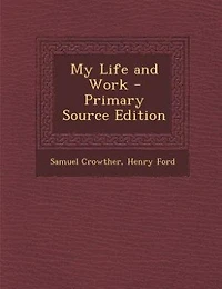 My Life and Work