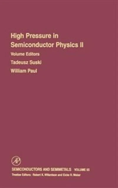 High Pressure Semiconductor Physics II