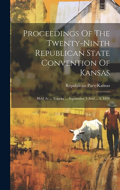 Proceedings Of The Twenty-ninth Republican State Convention Of Kansas: Held At ... Topeka ... September 3 And ... 4, 1890