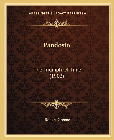 Pandosto: The Triumph Of Time (1902)