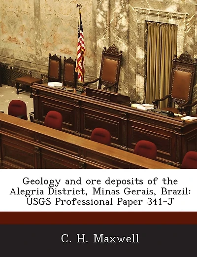 Geology And Ore Deposits Of The Alegria District, Minas Gerais, Brazil: Usgs Professional Paper 341-j