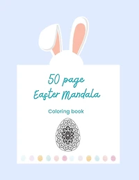 50 Mandala Easter Coloring Pages