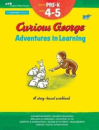 Curious George Adventures in Learning, Pre-K: Story-based learning