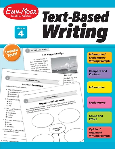 Text Based Writing, Grade 4