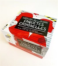 La boîte Enquêtes criminelles: Arrêtez le suspect plus vite que vos adversaires !